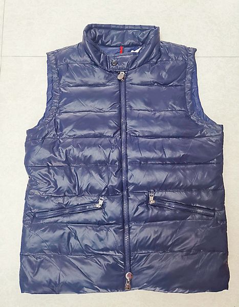 

Men Designer Padded Vest Fluffy White Duck Down Jacket for Winter Thick Warm Outerwear Parkas Plus Size With NFC scanning Couple jackets Black down jacket, V1-dark red