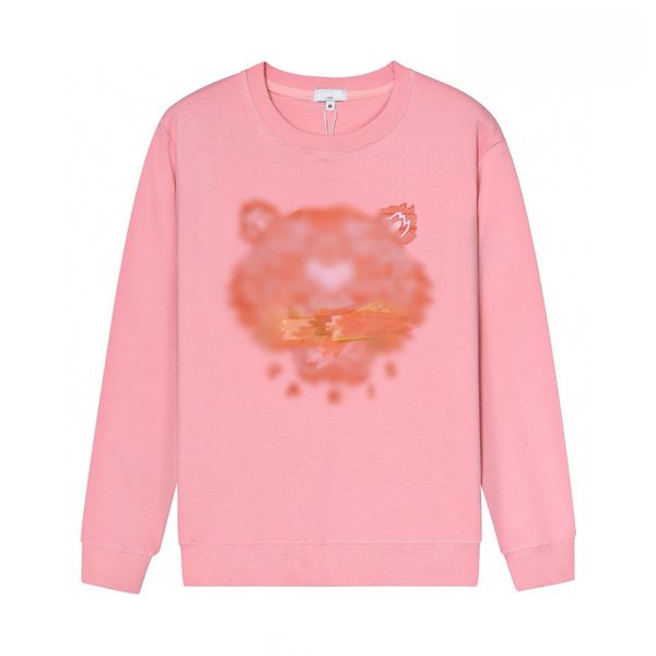 

hoodie Men's Hoodies Sweatshirts Pull Pullover Sweatshirt Pulli Felpa Shirt Jumper Felpe Man Sweat For Woman Tiger Head Embroidered Hoodie, Silver