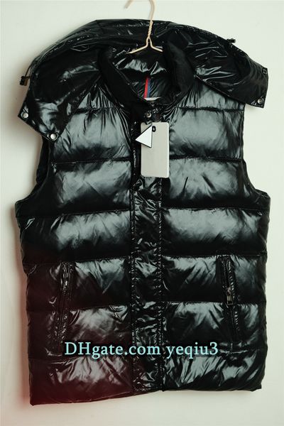 

Men Designer Down Vest White Duck Padded Vest Jacket Fluffy Winter Outerwear Thickening Warm Parkas for Cold Weather Plus Size Options Streetwear Classic Jacket, V1-navy blue matt