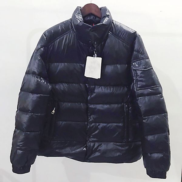 

Men Puffer Jacket Designer Jackets Men Winter Jacket with NFC Scanning Black Fluffy Down Parka Cold Weather Plus Size Option Available Christmas gift, couple jacket, V2-black