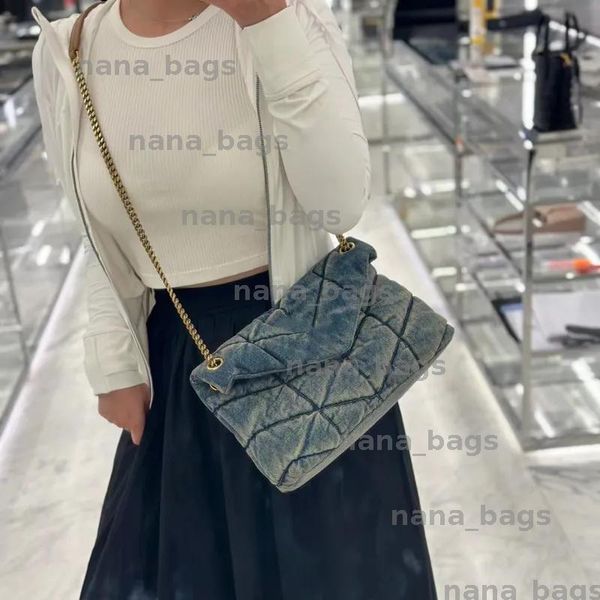 

stunning top quality fashion bags luxury designer Fashion chain shoulder crossbody classic flap women purse leather crossbody Bag dhgate bag womens handbags, Color 7-29cm black gold