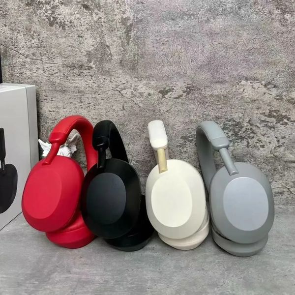 2024 Trend Sony Wh-1000xm5 New Headband Black Bluetooth Earphones True Stereo Wireless Headphones Wholesale Factory Smart Hd For Noise Cancelling Processor