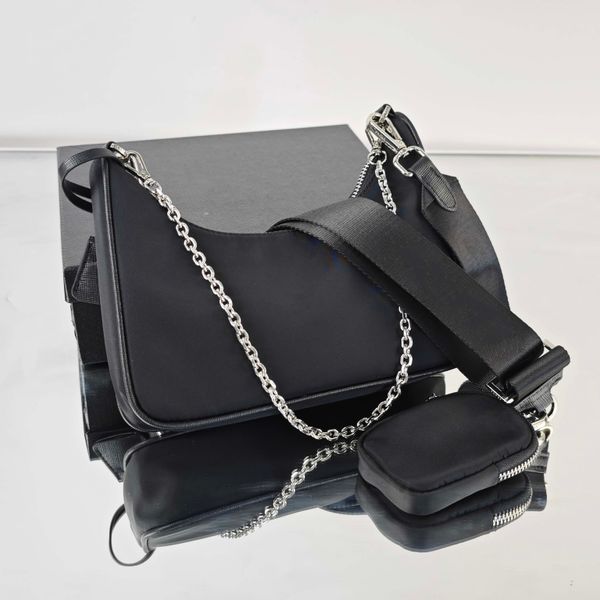 

Designer Bag Luxurys Handbag Women Underarm Crescent Bag 2000 Hobo & 2005 Shoulder Bag Crossbody Purses High Quality Chain Canvas Fashion Wallet Bag, P9