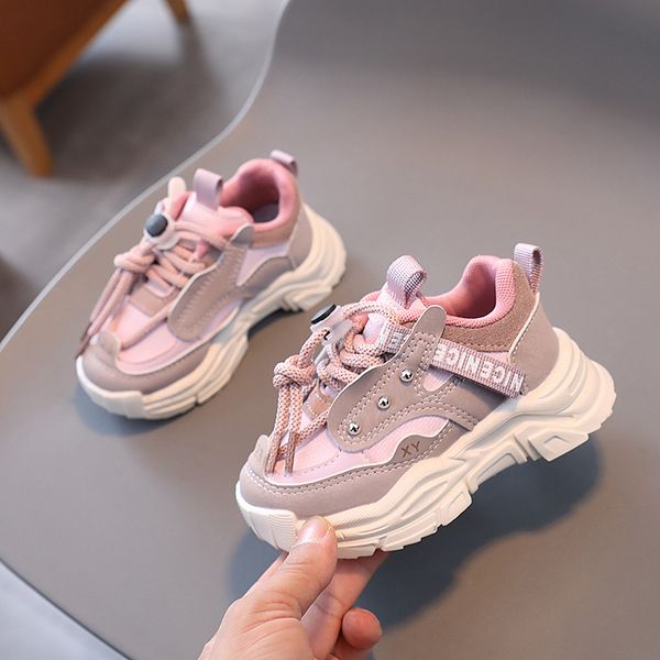 

Kids Sneakers Canvas Casual Toddler Running Leather Children Youth Baby Sport Shoes Autumn soft sole Boys Girls Kid shoe, Black