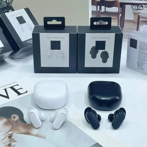 

2024 Wireless Bluetooth earphones Quiet Earbud TWS Earphones Comfort Wireless Bluetooth 5.1 Headsets Earbuds II In-Ear Noise Cancel, White