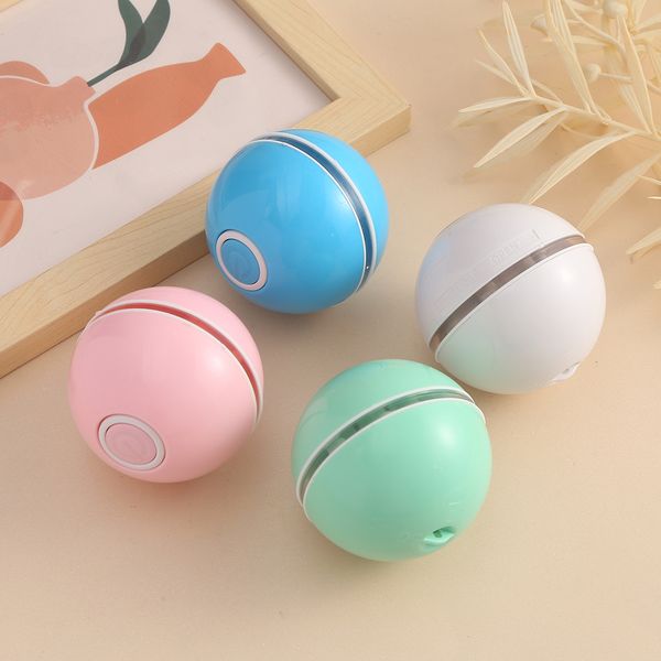 Cat toys sound LED rotating ball teasing cat ball grinding teeth bite-resistant self-high artifacts pet