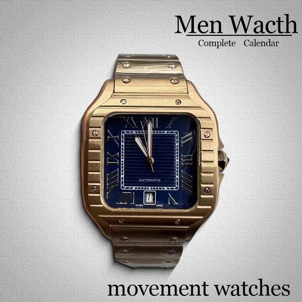 

Designer Watches Wristwatches automatic mens luxury watch Man Mechanical Automatic 40MM Stainless Steel Casual Complete Calendar wristwatch classic wacth, #9 bronze
