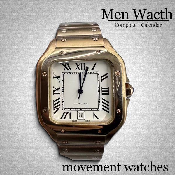 

movement watches mens watches high quality Wristwatches 40MM Watches Mechanical Automatic Stainless Steel Casual classic wacth luxury Watches designer Man Wacth, #15 bronze