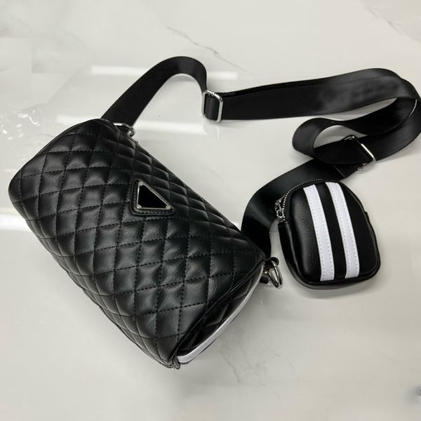 

Classic Handbag s Designers Bags Cross Body Real Genuine Leather with Serial Quality Women Pillow Bag Exemption From Postage, Black