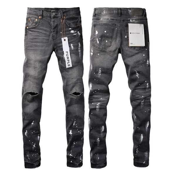 

purple jeans designer jeans for mens Straight Skinny Pants jeans baggy denim european jean hombre mens pants trousers biker embroidery ripped for trend 29-40 J9039, 9039