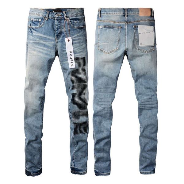

purple jeans designer jeans for mens Straight Skinny Pants jeans baggy denim european jean hombre mens pants trousers biker embroidery ripped for trend -40 J9052, 9052