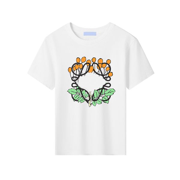 

kids tshirts childrens T-Shirts colorful summer breathable shirts flower letter unique tshirt printing cartoon boy girl suits CHD24013121-6 esskids, Purple