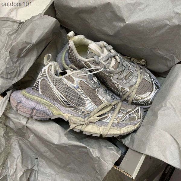 

Pure Original Paris 3XL Dads Shoes 2024 Belenciaga New Thick Sole Elevated Versatile Couple Breathable Casual Sports Shoes, #6