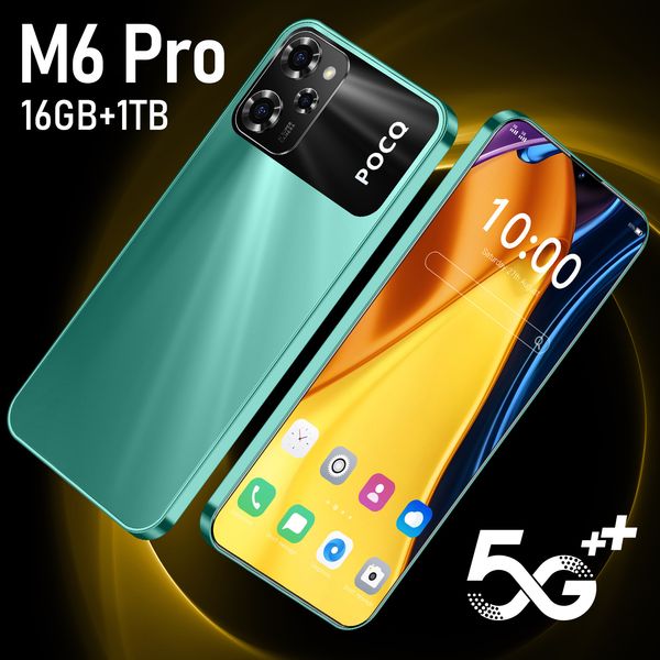 

Cross-Border New M6 Pro 7.3-Inch Full HD Screen 16 1tb Android Smartphone Source Manufacturers Can Send It on Behalf, Multi-color