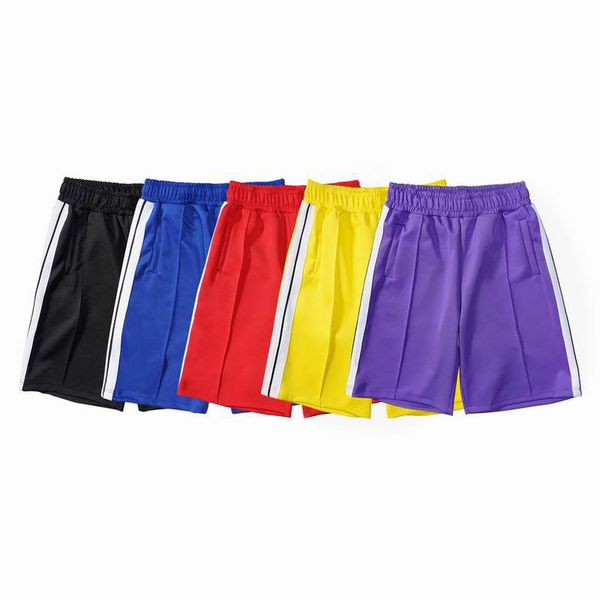 

mens womens designers shorts pants letter printing strip webbing casual five-point clothes summer Beach clothing shorts, 2-p