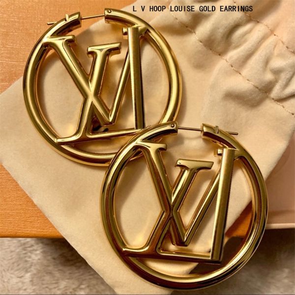 

Women Earings Designer With Box 18K Gold Plating Hoop Earrings Dupe Designer 4CM Hoop Earring Luxury Ladies Branded Jewelry Valentines Day Gift