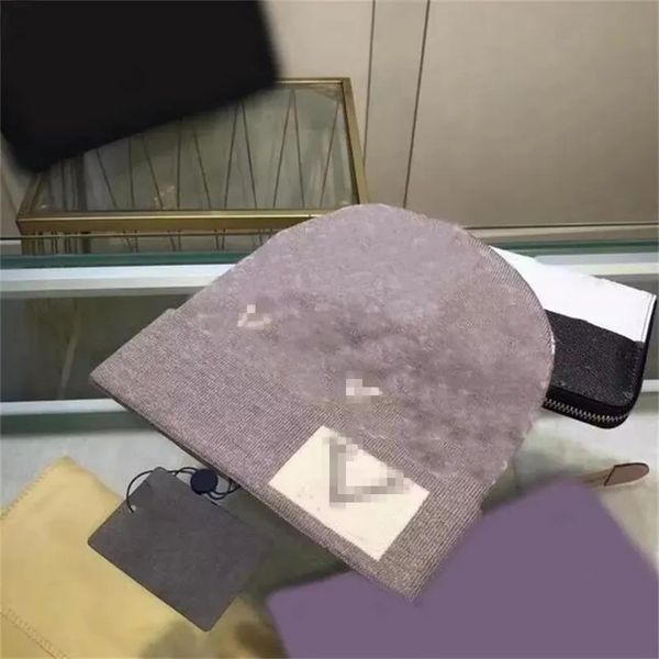 

Newest Plaid designer beanie designer hats for men knitted bonnets winter hat fall thermal skull cap ski travel classical luxury beanies brown black grey keep warm d4, 21