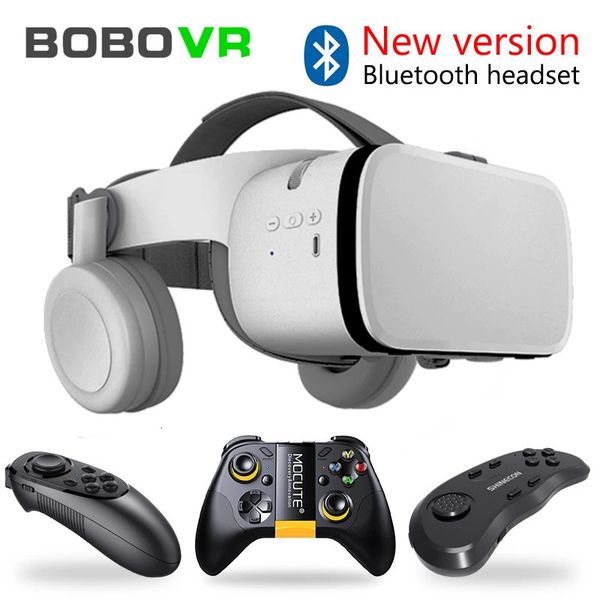 

Bobovr Est Z6 VR Glasses Wireless Bluetooth Headset Goggles Smartphone Remote Virtual Reality 3D Cardboard Box 4.7- 6.2 Inch 240124