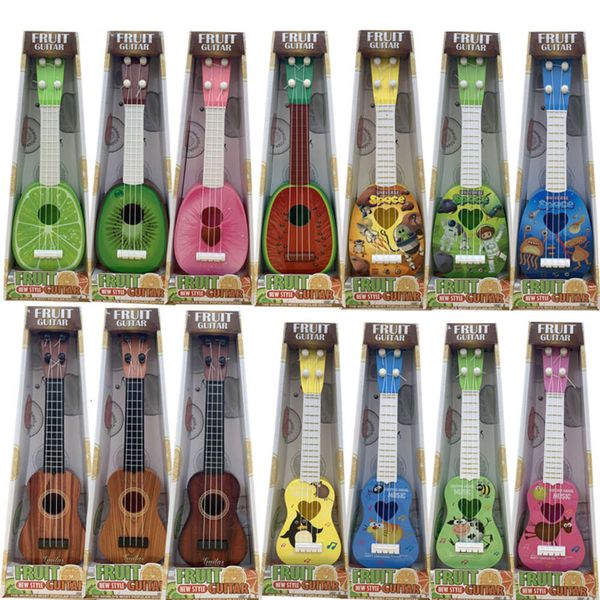 

Children's Ukulele Toy Guitar Can Play Beginner's Simulated Instrument Enlightenment Music Toy 32cm Wholesale