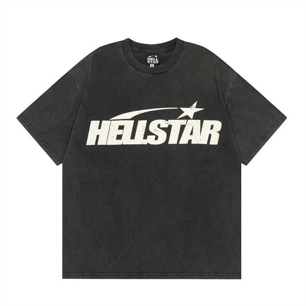 

T-Shirts Men's Shirt Short Sleeve Tee Men Women High Quality Streetwear Hip Hop Fashion T Shirt Hell Star Hellstar Short star size s  l xl