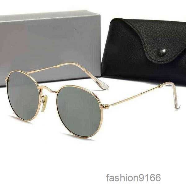 

Fashion Round Sunglasses Brand Design Uv400 Eyewear Metal Gold Frame Tr90 Sun Glasses Men Women Mirror Pol Cix Raies Ban Oakleies216t 7yp3q 7LPCL