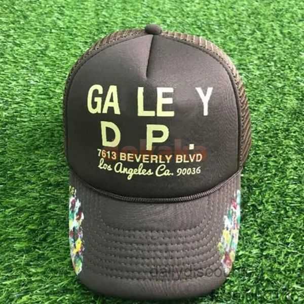 

Fashion Summer Designer Patch Embroidery Mens Ball Caps Casual Galleryes Lettering Curved Dept Brim Baseball Cap Letters Hat Printingosl6, #1