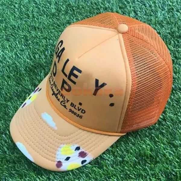 

Fashion Summer Designer Patch Embroidery Mens Ball Caps Casual Galleryes Lettering Curved Dept Brim Baseball Cap Letters Hat Printingakva, #1