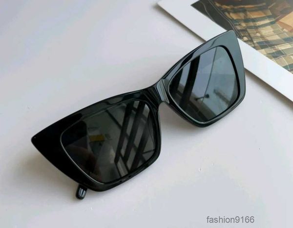 

Summer Shiny Black/Grey Cat Eye Sunglasses 276 The Party Sun Glasses Ladies Fashion Sunglasses Shades Top Quality with BoxT7KB