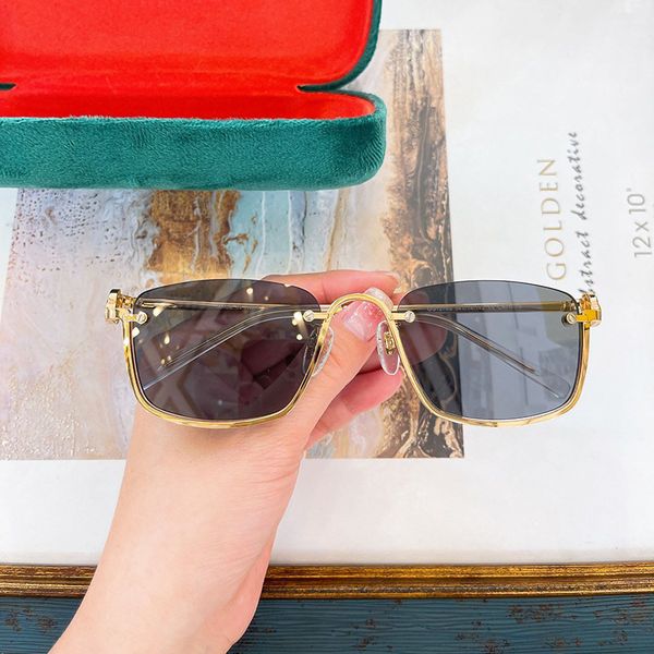 

sunglasses for women designers Sun glasses GG1278S GG0974S GG1325S Frameless Square Frame Ornamental net red same men and women Fashion Anti ultraviolet frames