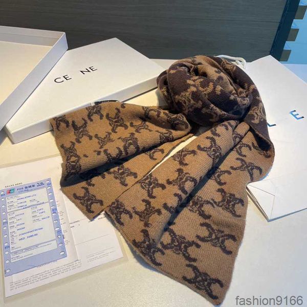 

luxury designer scarf wool scarfs autumn and winter men women warm Interwoven pattern comfortable touch senior fashion process fashion versatile size 30x180cm