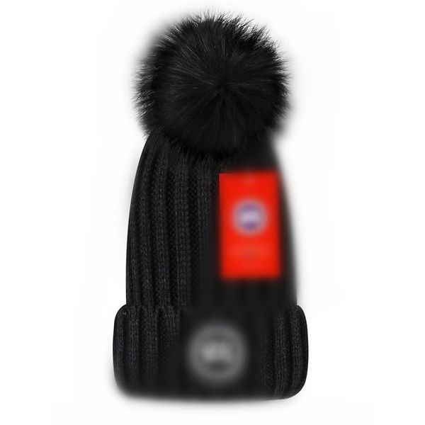 

2023 Fashion Hat beanie skull Caps Designer knitted hats ins popular canada winter hat Classic Letter goose Print Knit y17