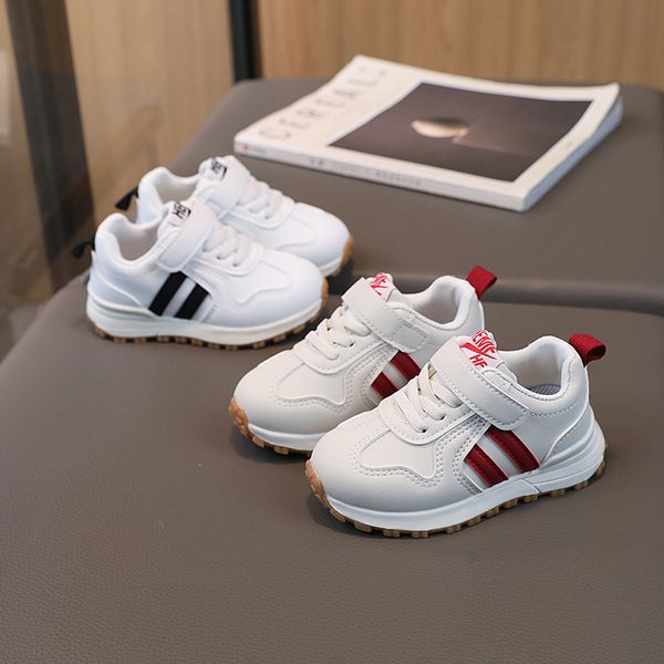 

2024 Spring Autumn New Boy Sneakers Running Girls Casual Soft Soled Baby Sports Toddler 1-3 Years Old Kids Shoes, Black