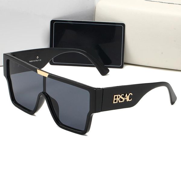 

Designer Sunglasses for Man Women Big Frame Sunglass Fashion Sun glass Goggle Adumbral Luxury Vintage Eyeglasses Outdoor Beach 5 Colors