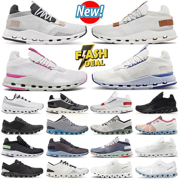 

Men Women cloud running shoes clouds nova monster designer sneakers cloudnova cloudmonster triple black white pink blue green mens womens outdoor sports trainers, 78