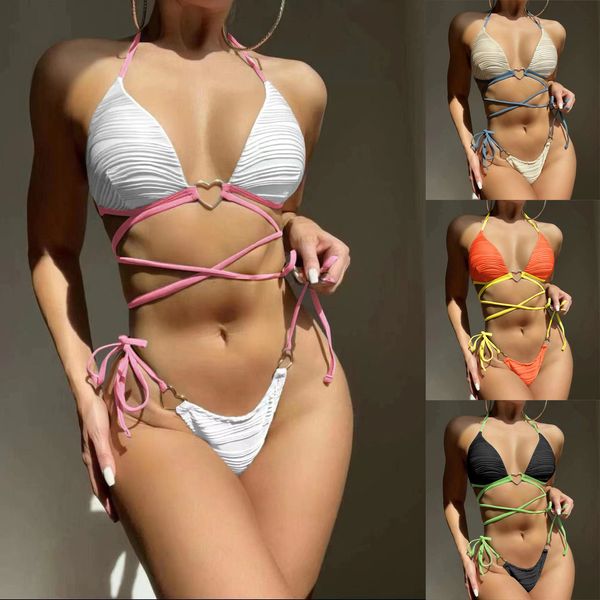 

New Sexy Womens Designers Bikinis Sets Clear Strap Shape Swimsuits Ladies Bathing Suits Swim Wear Beach Woman Swimwears Mixed Luxury brands swimwear, Khaki