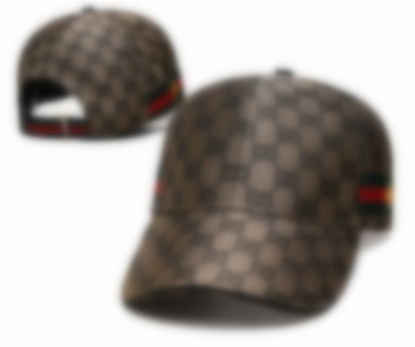 

Classic High Quality Street Ball Caps Fashion Baseball hats Mens Womens Luxury Sports Designer Caps Forward Cap Casquette Adjustable Fit Hat w8, 21