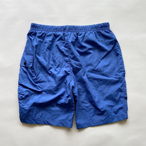

Lens zipper pocket shorts Topstoney flat bottom nylon garment dyed swimming shorts outdoor nylon sports shorts size M-XXL high quality couple street shorts, Black-bd8645