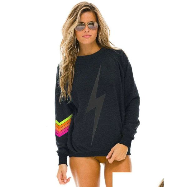 

Men's & Women's Designer Rainbow Hoodies, Black/White Zip Up Sweatshirts, #02