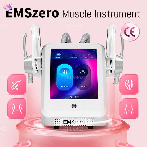 

EMSzero Machine Slimming Loss RF EMS Sculpt NEO Slimming Body Sculpting Muscle Increase 200HZ 6500W 14 Tesla 2/4/5 Handles Salon High-end Machine