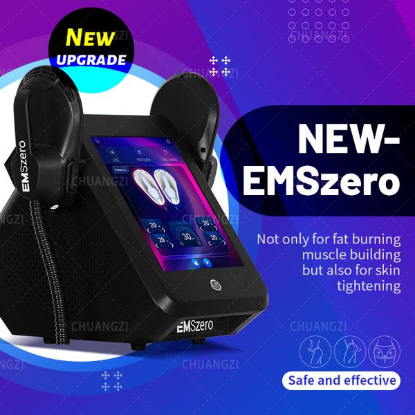 

EMSzero High-end RF Slimming loss Machine 200HZ 2/4/5 Handles Whole Body Fat Dissolves EMSzero Sculpting Increases Muscle Shape Body Curves EMS HIEMT Machine