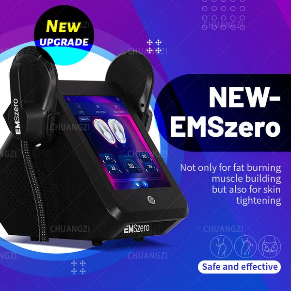 

EMSzero High-end RF Slimming loss Machine 200HZ 2/4/5 Handles Whole Body Fat Dissolves EMSzero Sculpting Increases Muscle Shape Body Curves EMS HIEMT Machine