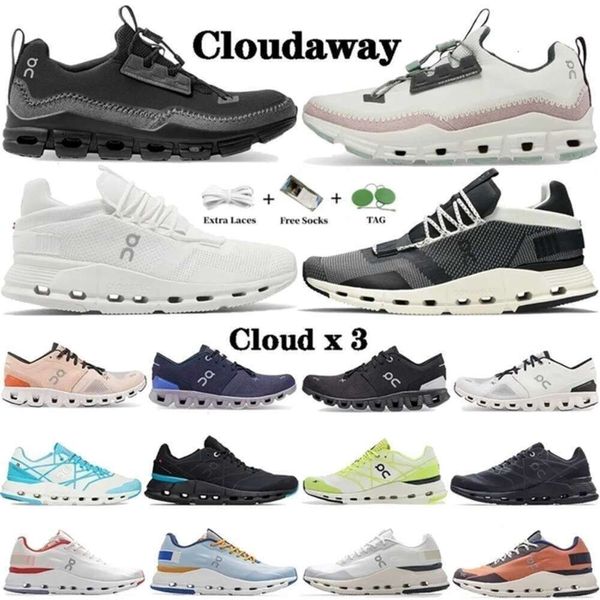 

on shoe On clouds running women shoes nova cloudmonster cloudnova 5 All Black white Waterproof Pearl Glacier Grey Chai Magnet Free shipping shoes, 12