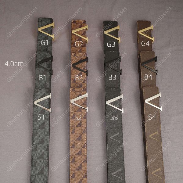 

Designer Belt Mens Luxury Belt Cowhide Best Ceinture Luxe Letters Vivi Buckle Fashion Woman Belts Classic Brand Waistband width 3.8cm, Brown plaid_black buckle