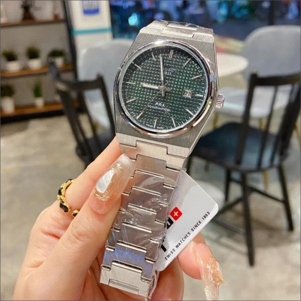 

Fashion Wristwatches Tissoity Men's Women Watches Quality Quartz Movement Watch Luxury Business Wrist-watch Classics 1853 PRX Powermatic 80 Wat, Gold