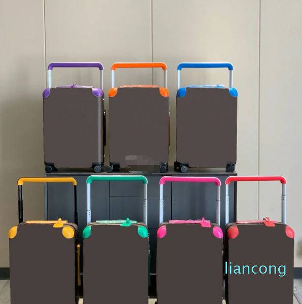 

Horizon 55 suitcase new colors 4-wheeled carry-on a cabin-friendly bag trolley rolling luggages travel trunk