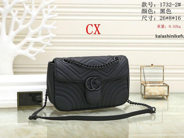 

5ADesigners Bags Women Bags Handbag Shoulder Marmont Handbags Messenger Totes Fashion Classic Crossbody Clutch Pretty, Black