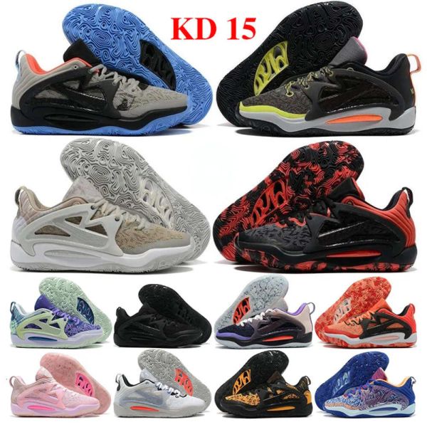

Basketball 15 Kd Shoes Men Kds 15s XV Twi Refuge Aunt Pearl My Roots Aimbot Napheesa Collier Light Lemon Durant 2023 Designer Kd15 Trainers Sneakers Rushed, Red