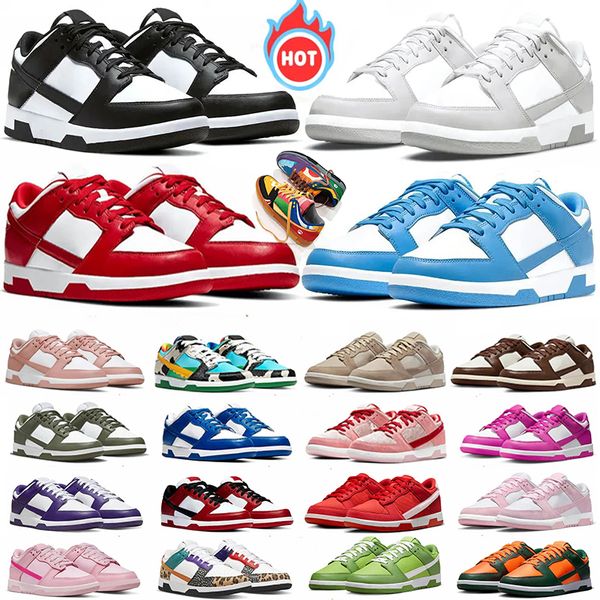 

Panda low Running Shoes men women University Red Sanddrift triple pink Grey Fog Diffused taupe UNC Syracuse Gai sneakers outdoor size 36-47