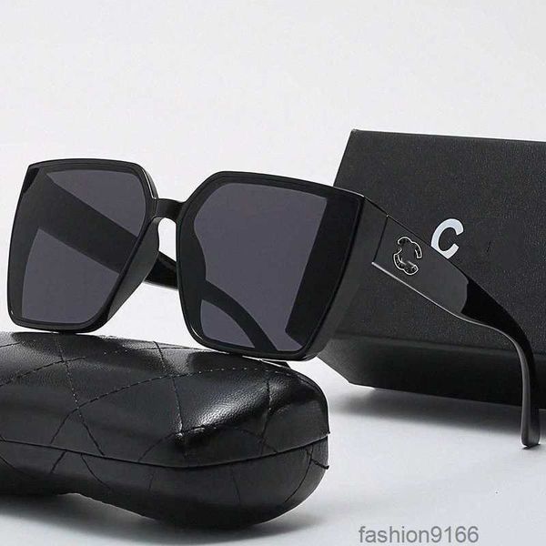 

mens women designer sunglasses luxury Channel glasses Fashion eyewear Diamond Square Sunshade Crystal Shape Sun Full Package Glasses lunette luxury