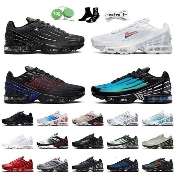 

2023 TN 3 Women Running Shoes Tuned III Spider-Verse Unity Mesh White OG Black Aqua Volt Multi Light Bone Laser TNs TN3 Runners Sports Sneakers, E80 wolf grey 39-46